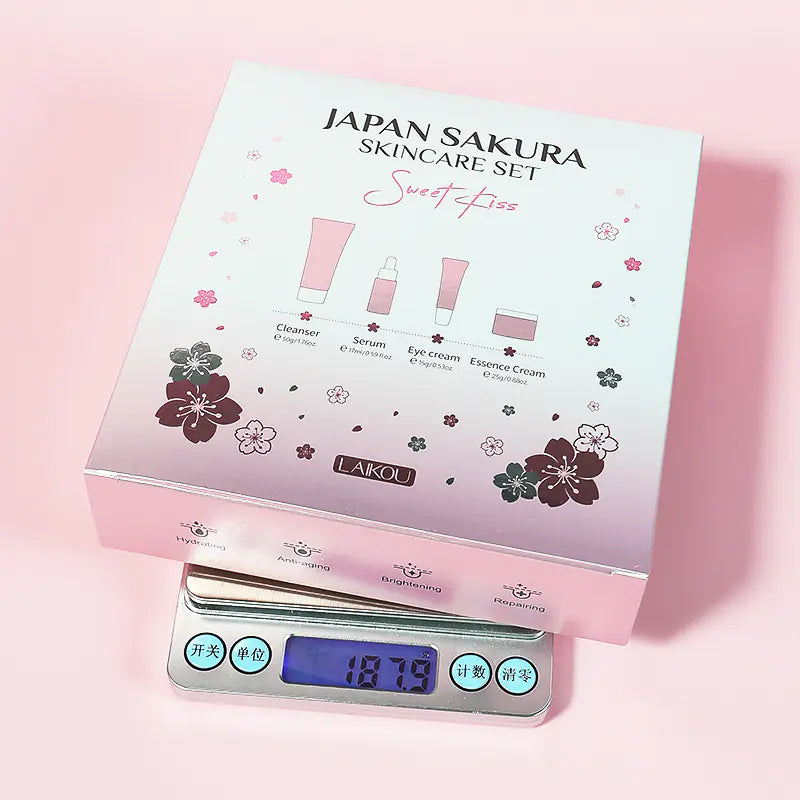 Japanese Sakura Skincare Set - 4 Pieces