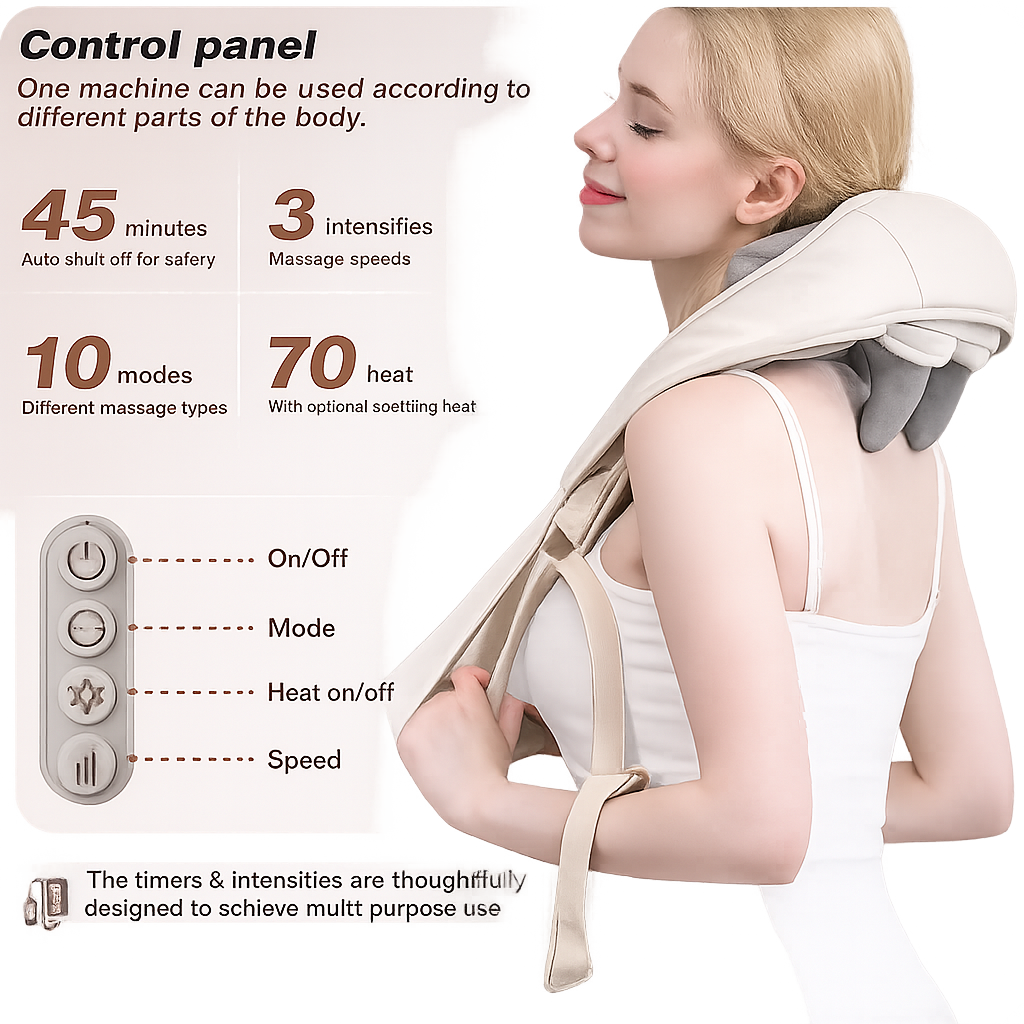 Kneading Neck and Shoulder Massager