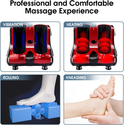 Heated Foot and Calf Pedicure Massager