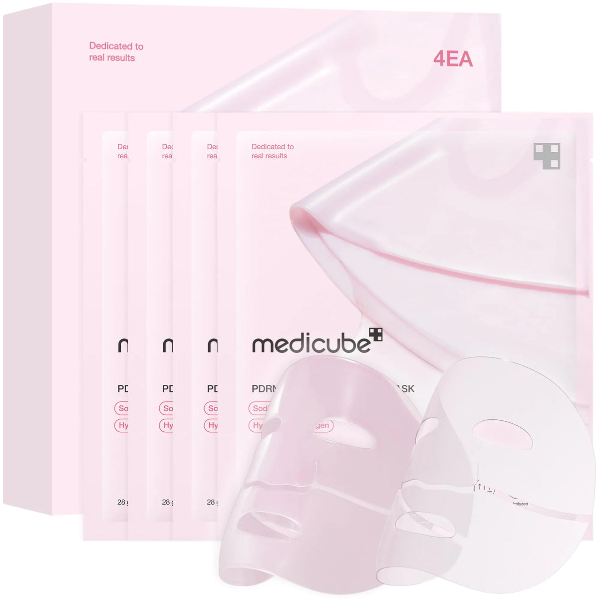 Medicube Pink Collagen Glass Glow elasticity hydrating Gel mask