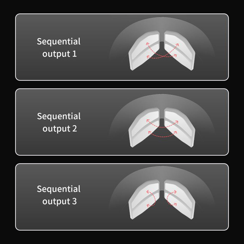 Beoka Neck Massager sequential pulse massage modes
