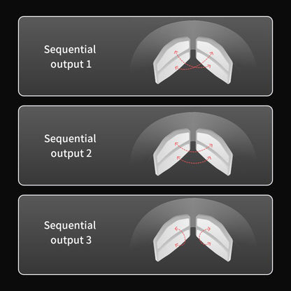 Beoka Neck Massager sequential pulse massage modes