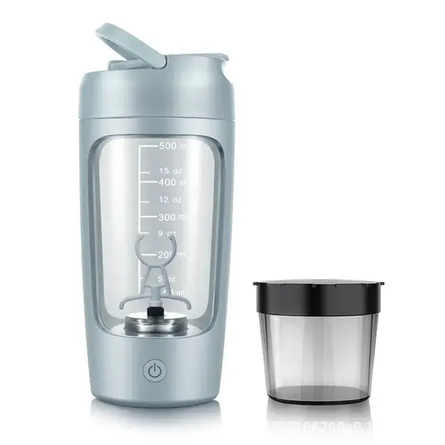 Electric Portable Protein Shaker Bottle