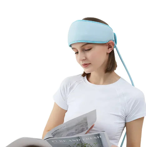 Electric Scalp Massager with Hot Compress – Battery-Powered