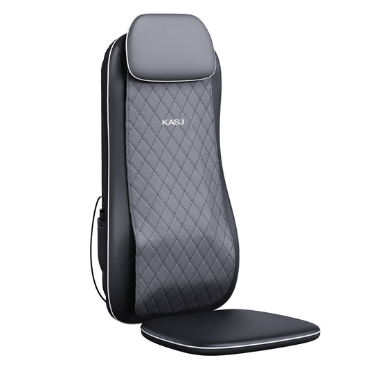 Shiatsu Kneading Back Massager Chair Pad with heated back panel